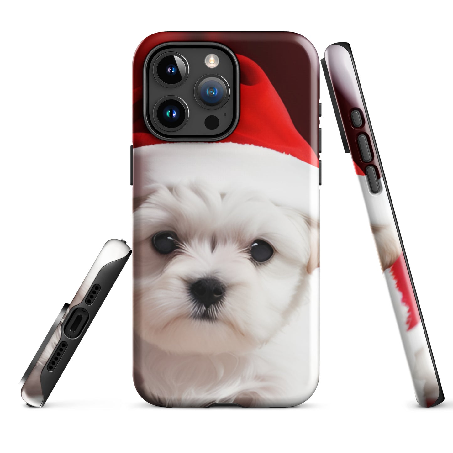 Puppy Holiday BeSculpt Photographic Art Tough Case for iPhone®