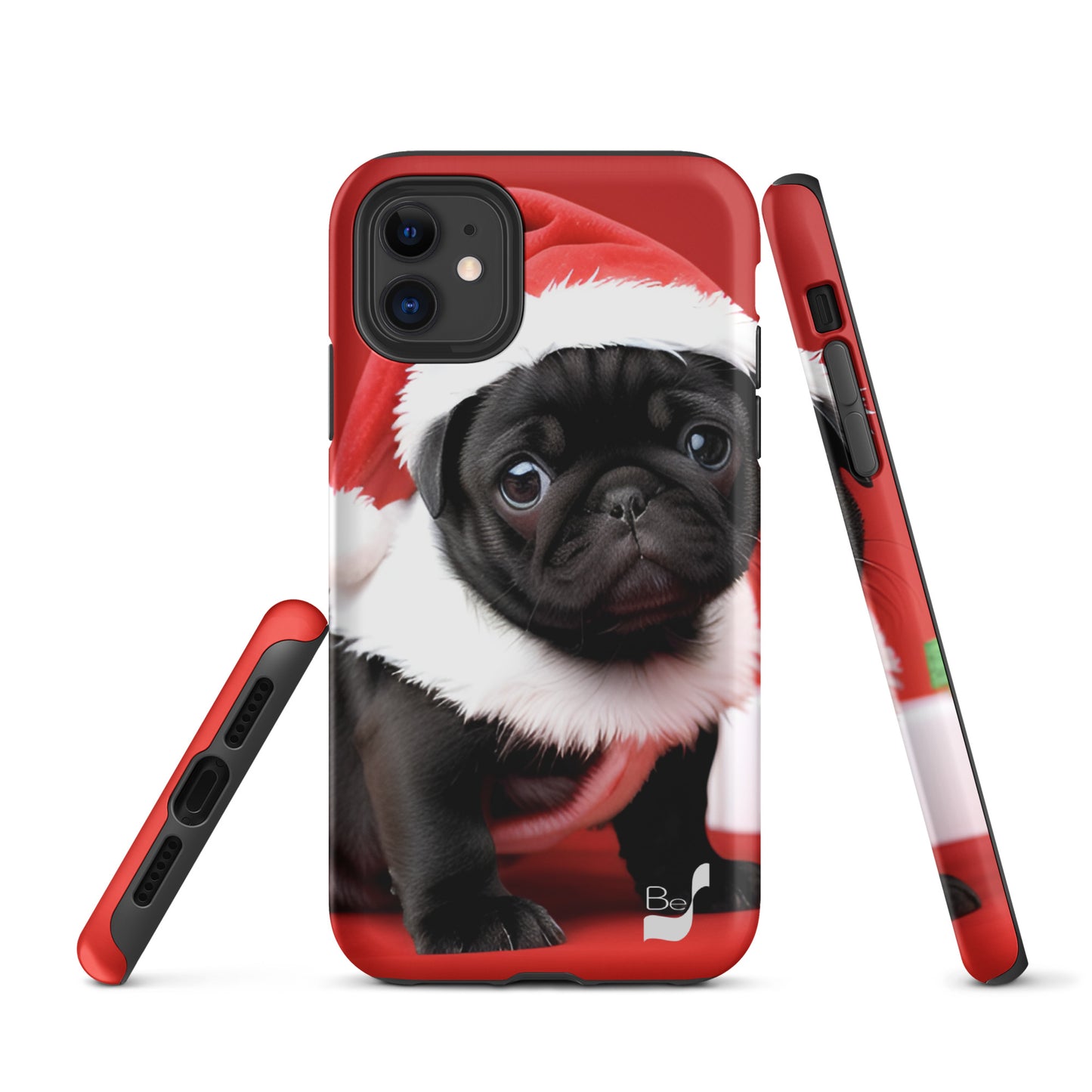 Pug Claus BeSculpt Tough Case for iPhone®