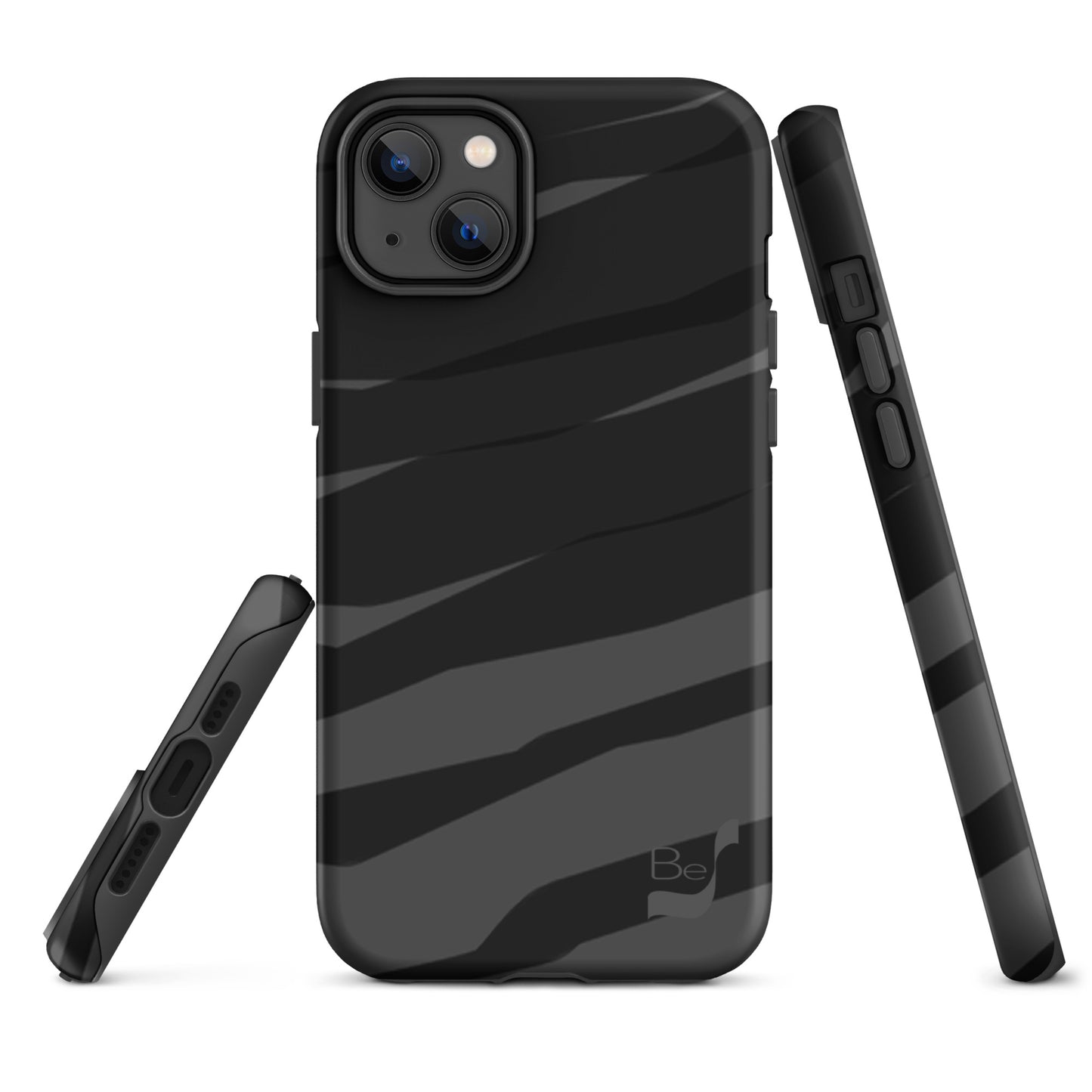 Black H Stripes BeSculpt Tough Case for iPhone®