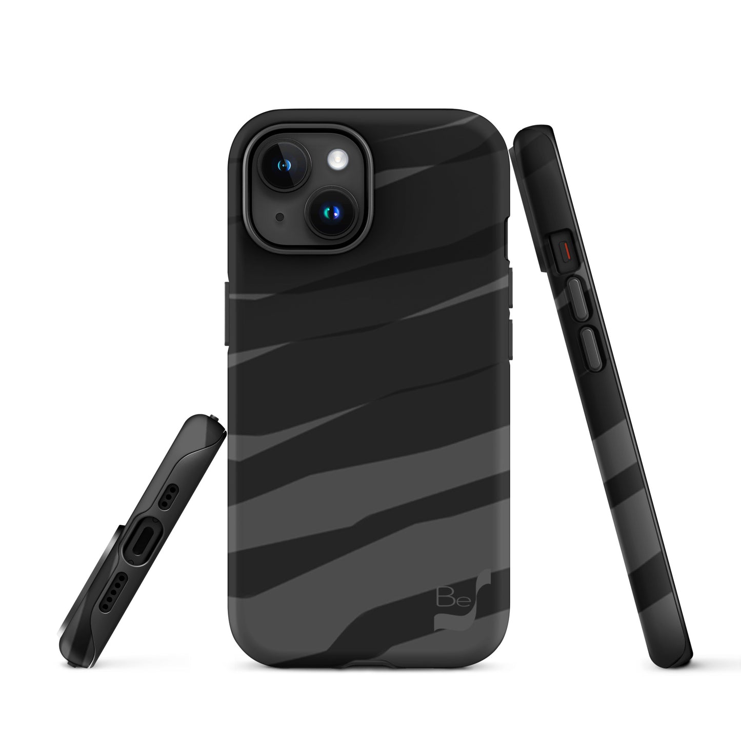 Black H Stripes BeSculpt Tough Case for iPhone®