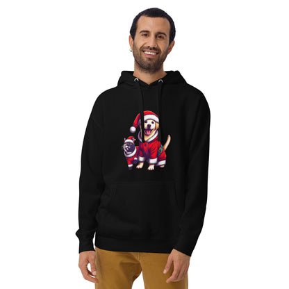 Santa Paws BeSculpt Unisex Hoodie