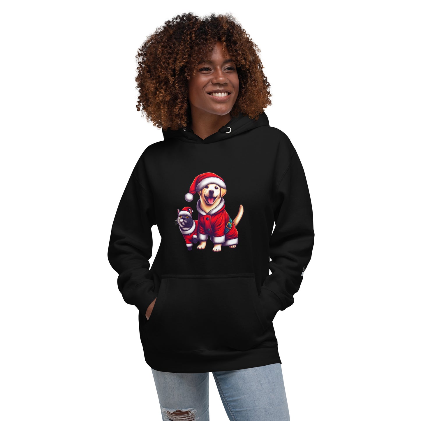 Santa Paws BeSculpt Unisex Hoodie