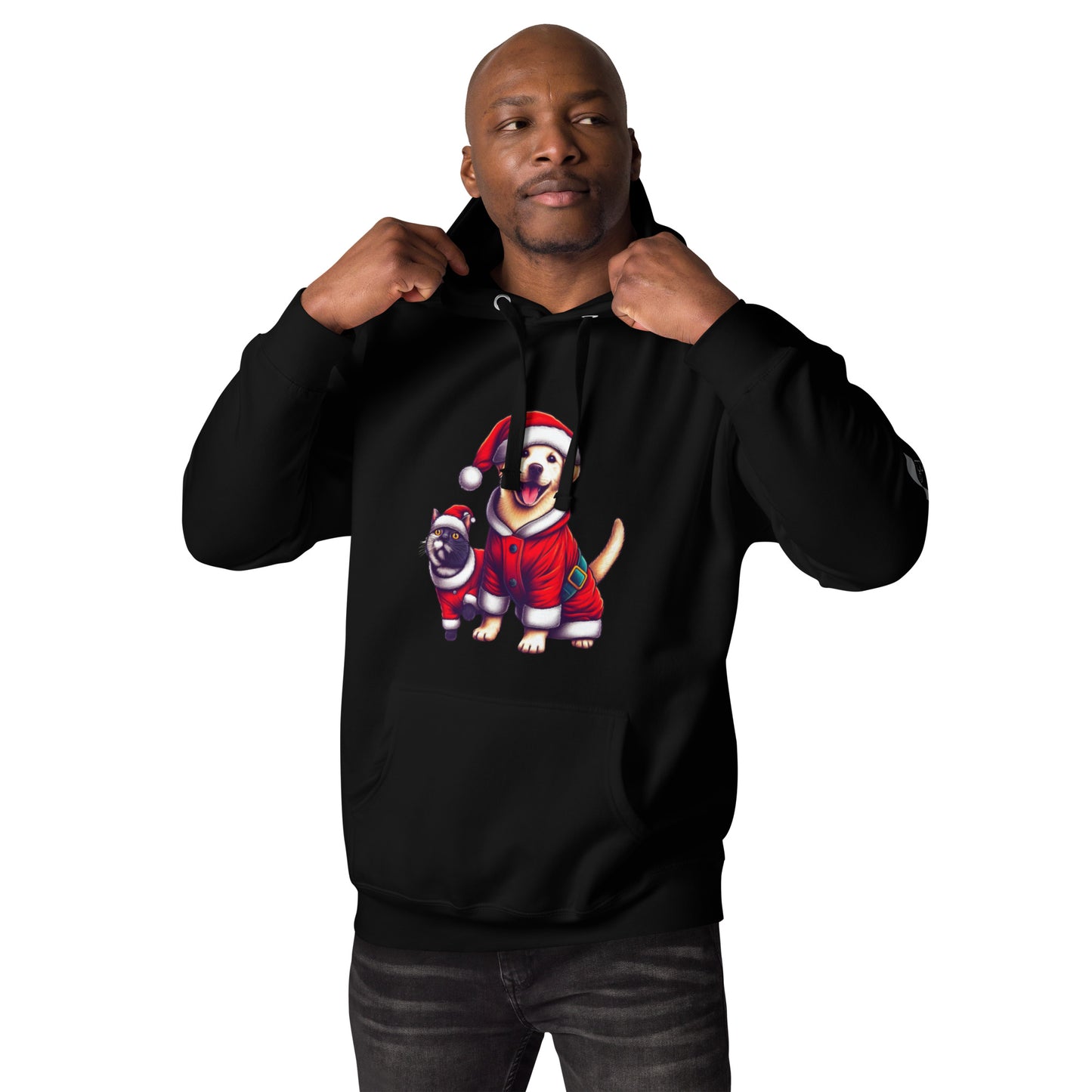 Santa Paws BeSculpt Unisex Hoodie