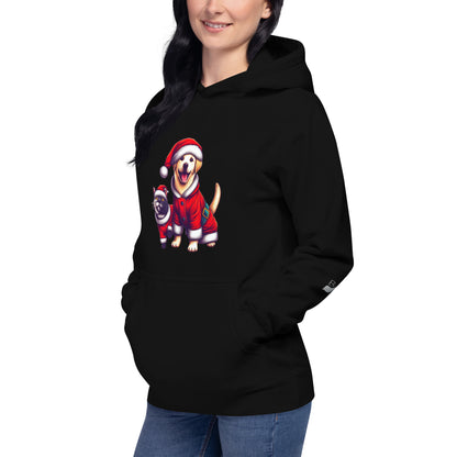 Santa Paws BeSculpt Unisex Hoodie