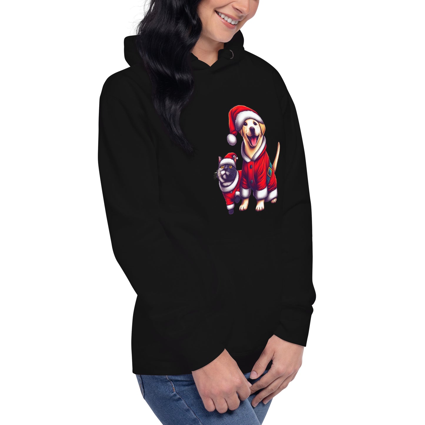 Santa Paws BeSculpt Unisex Hoodie