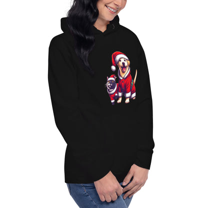 Santa Paws BeSculpt Unisex Hoodie