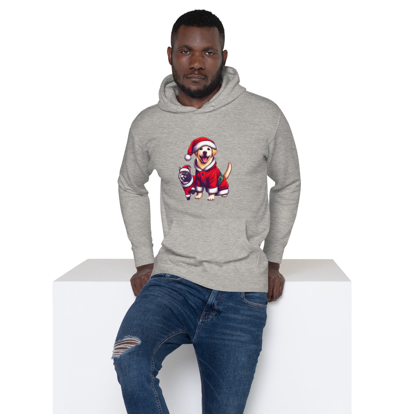 Santa Paws BeSculpt Unisex Hoodie