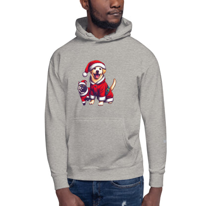 Santa Paws BeSculpt Unisex Hoodie