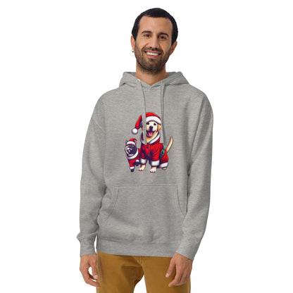 Santa Paws BeSculpt Unisex Hoodie