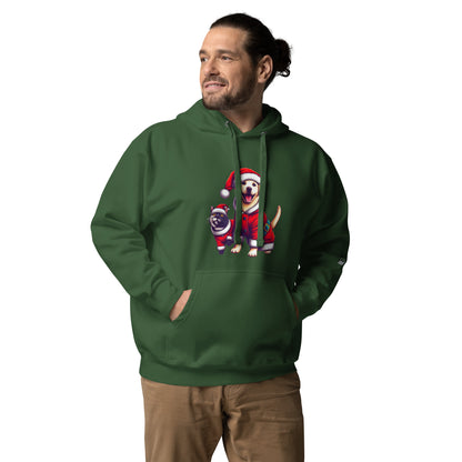 Santa Paws BeSculpt Unisex Hoodie