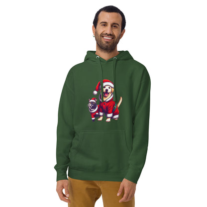 Santa Paws BeSculpt Unisex Hoodie