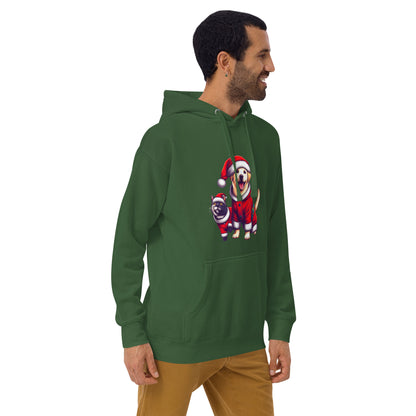 Santa Paws BeSculpt Unisex Hoodie