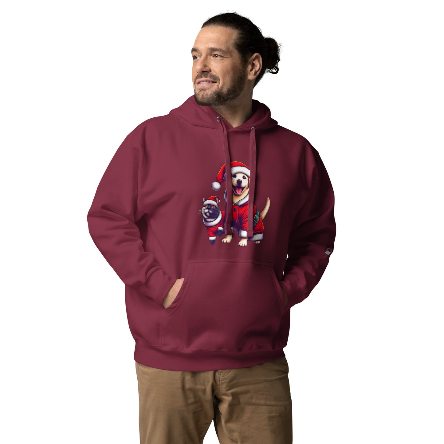 Santa Paws BeSculpt Unisex Hoodie