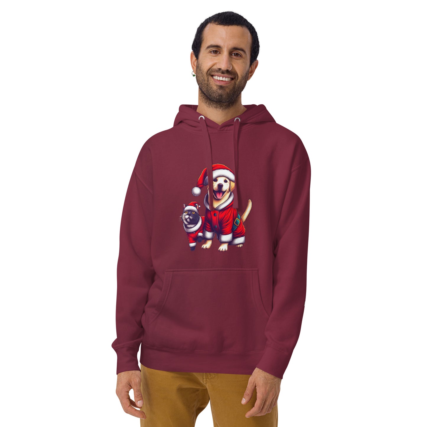 Santa Paws BeSculpt Unisex Hoodie