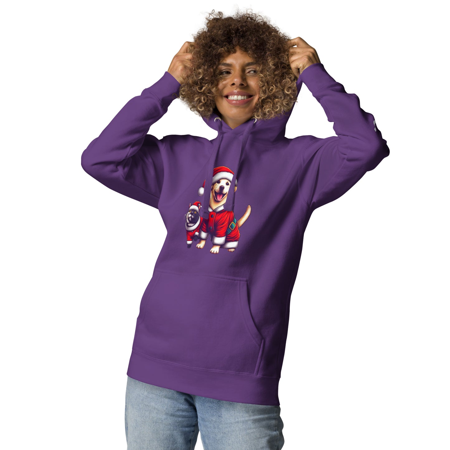 Santa Paws BeSculpt Unisex Hoodie