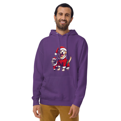 Santa Paws BeSculpt Unisex Hoodie