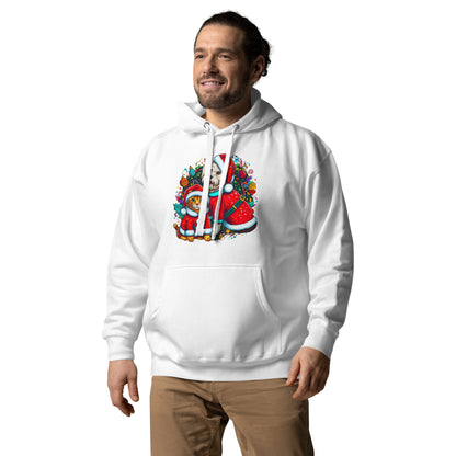 Kittie-Doggie Holiday BeSculpt Unisex Hoodie