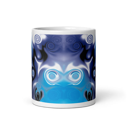 No. 87 BeSculpt Abstract Art Kaleidoscope Mug Image No 3