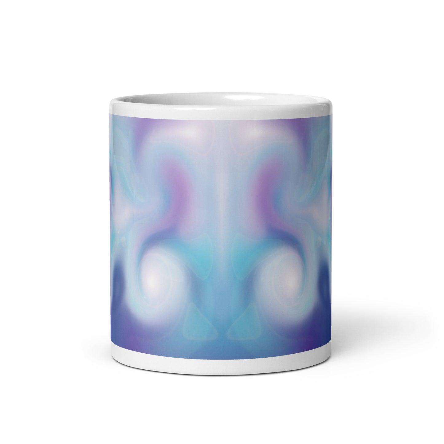 Swirling BeSculpt Abstract Art Kaleidoscope Mug Image No 3