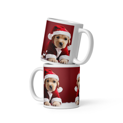 Snowy Pup BeSculpt Artwork Mug