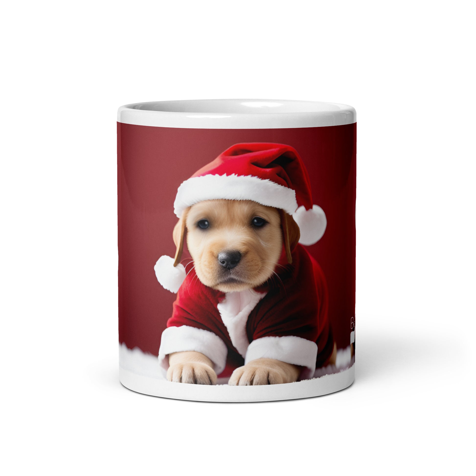 Snowy Pup BeSculpt Artwork Mug