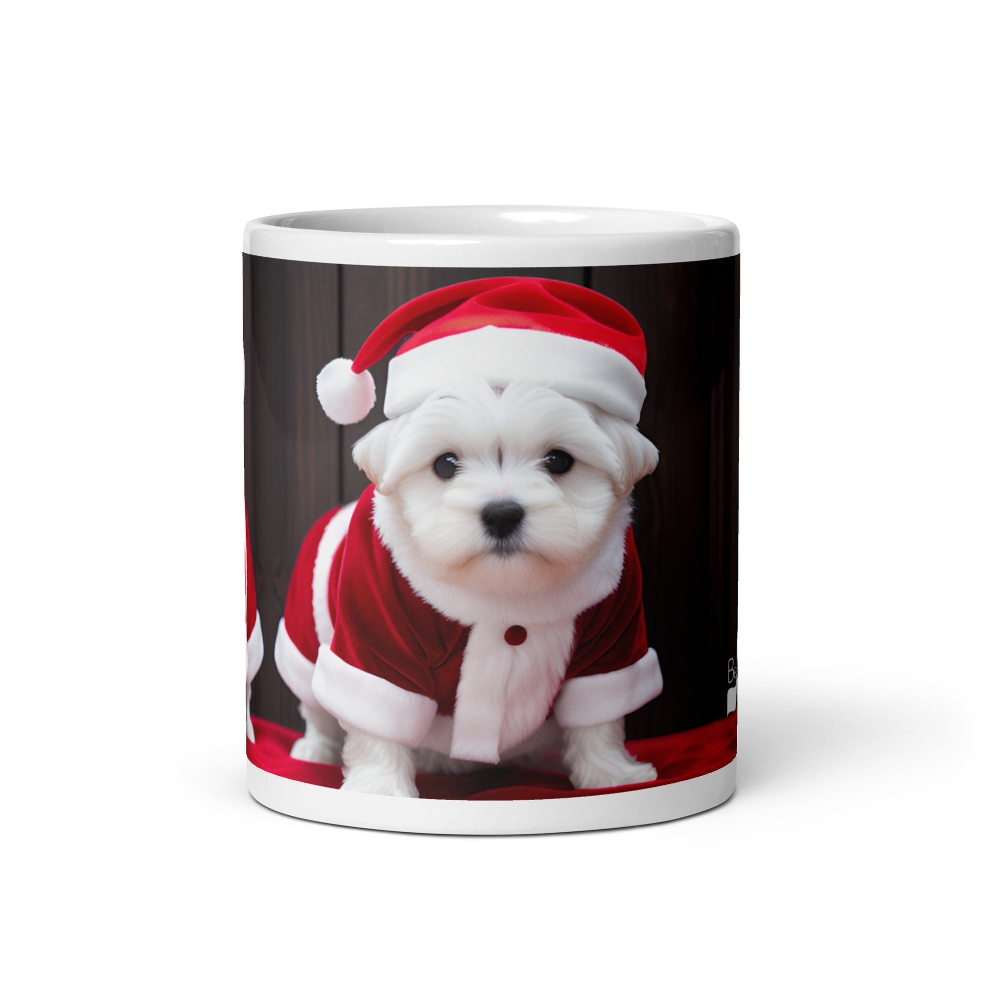 Puppy Claus BeSculpt Artwork Mug