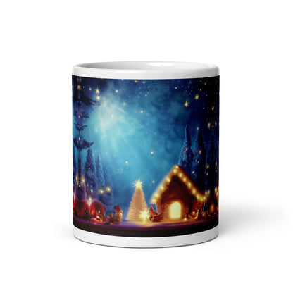 Snowy Cheer BeSculpt Artwork Mug