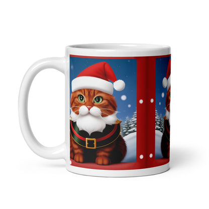 Meowry Claus BeSculpt Mug