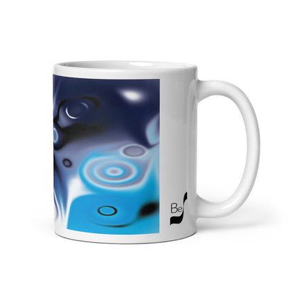 No. 87 BeSculpt Abstract Artwork Mug