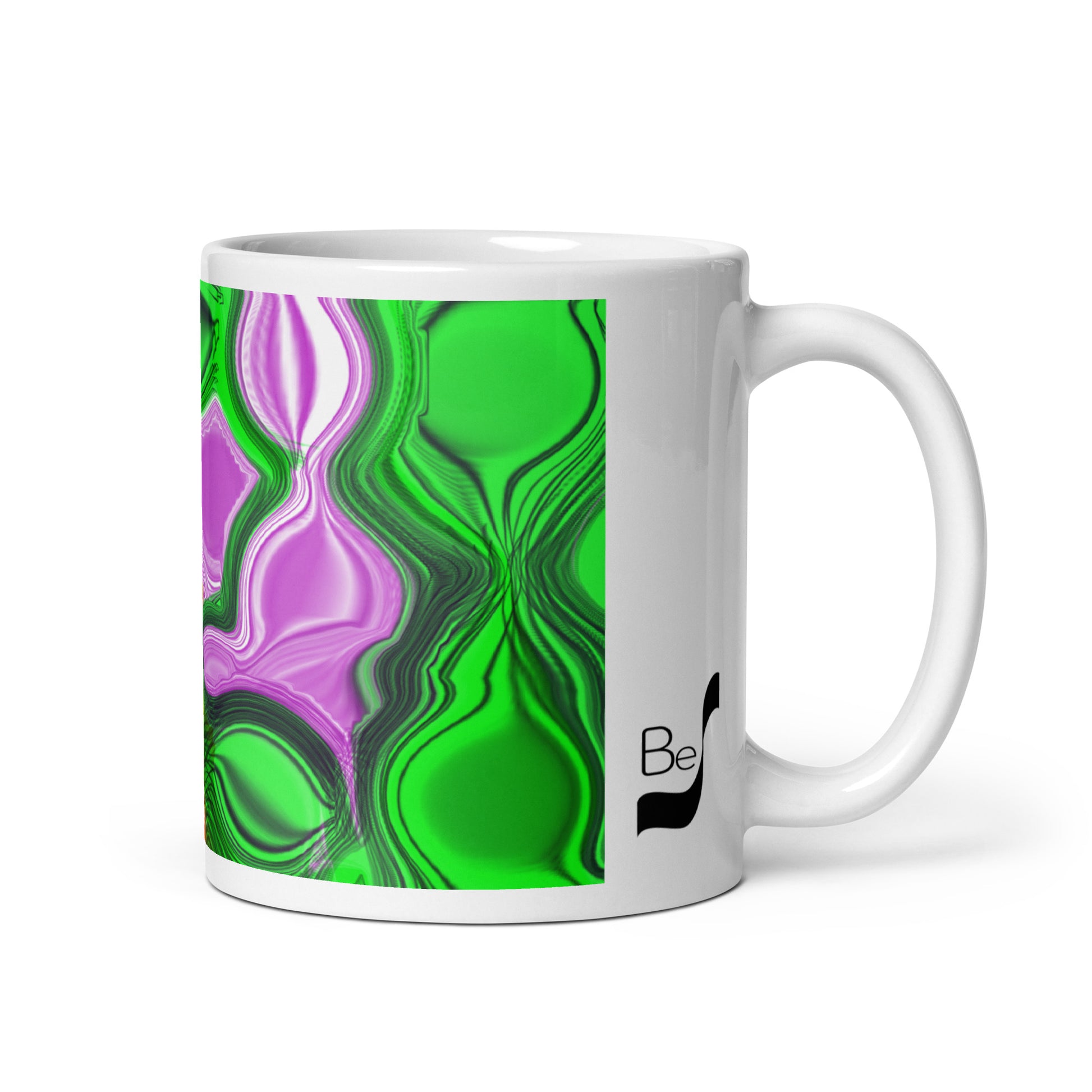 Silky BeSculpt Abstract Artwork Mug