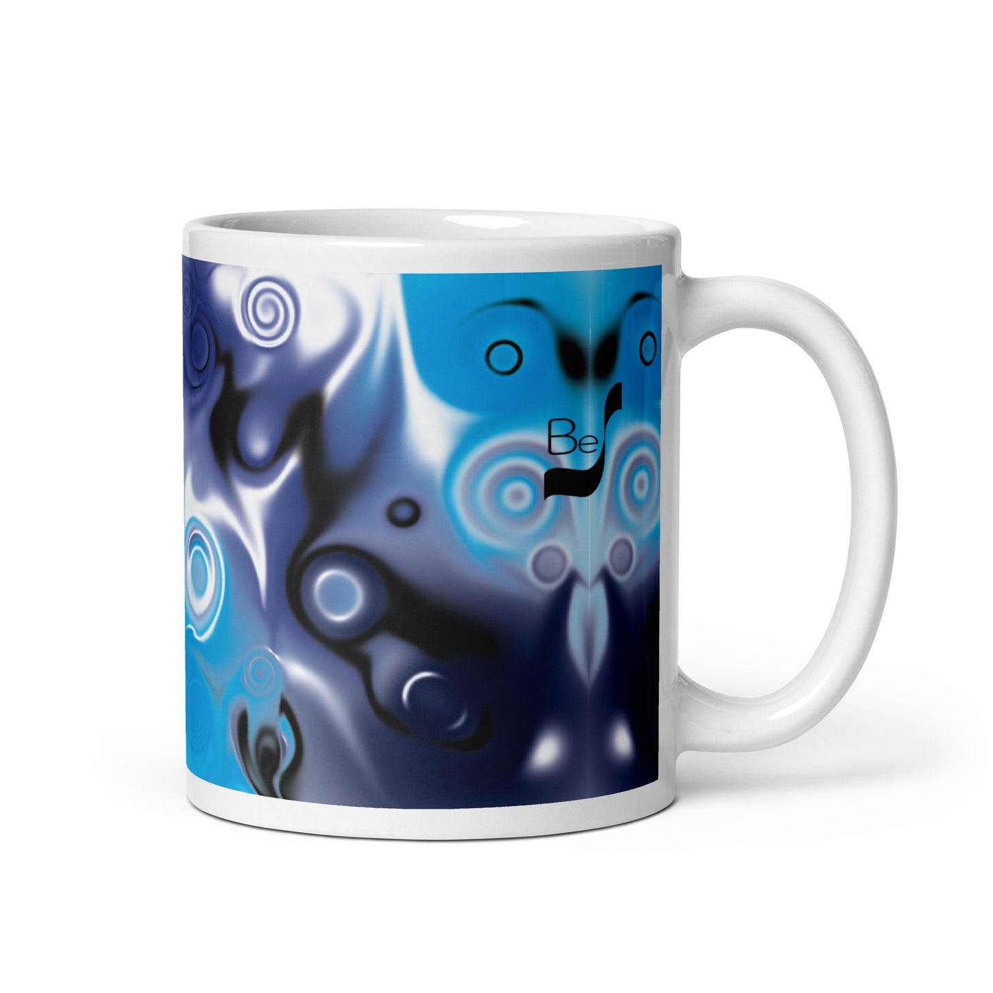 No. 87 BeSculpt Abstract Art Kaleidoscope Mug Image No 3