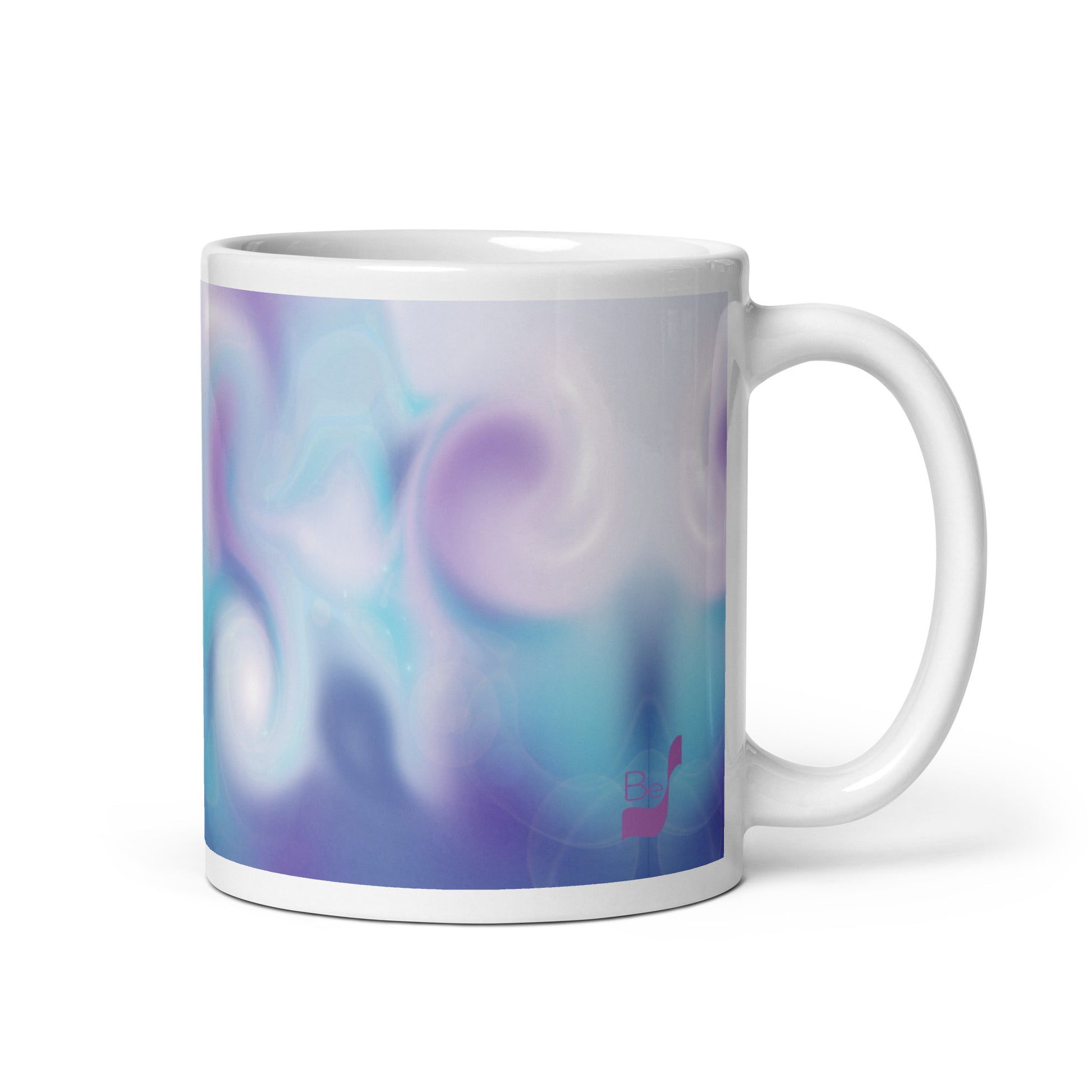 Swirling BeSculpt Abstract Art Kaleidoscope Mug Image No 3