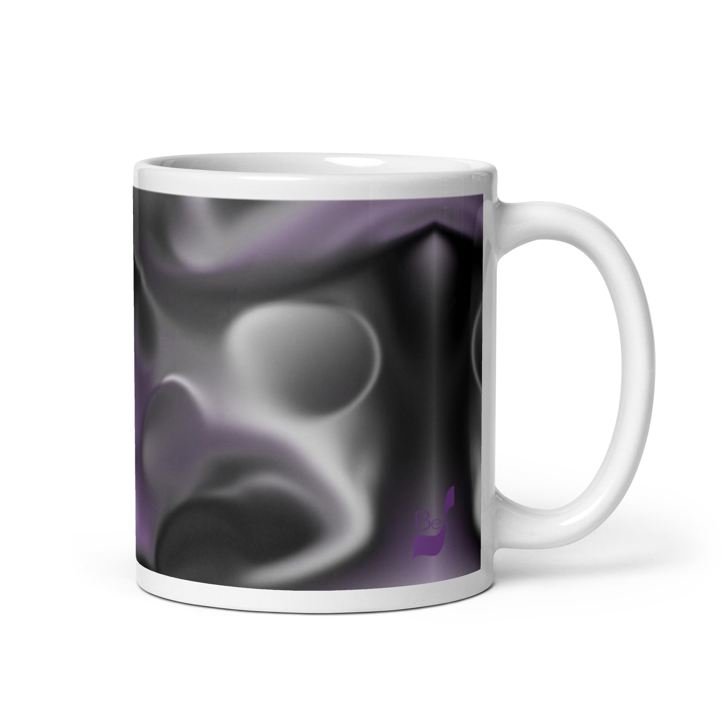 Moon Specks BeSculpt Abstract Art Kaleidoscope Mug Image No 3