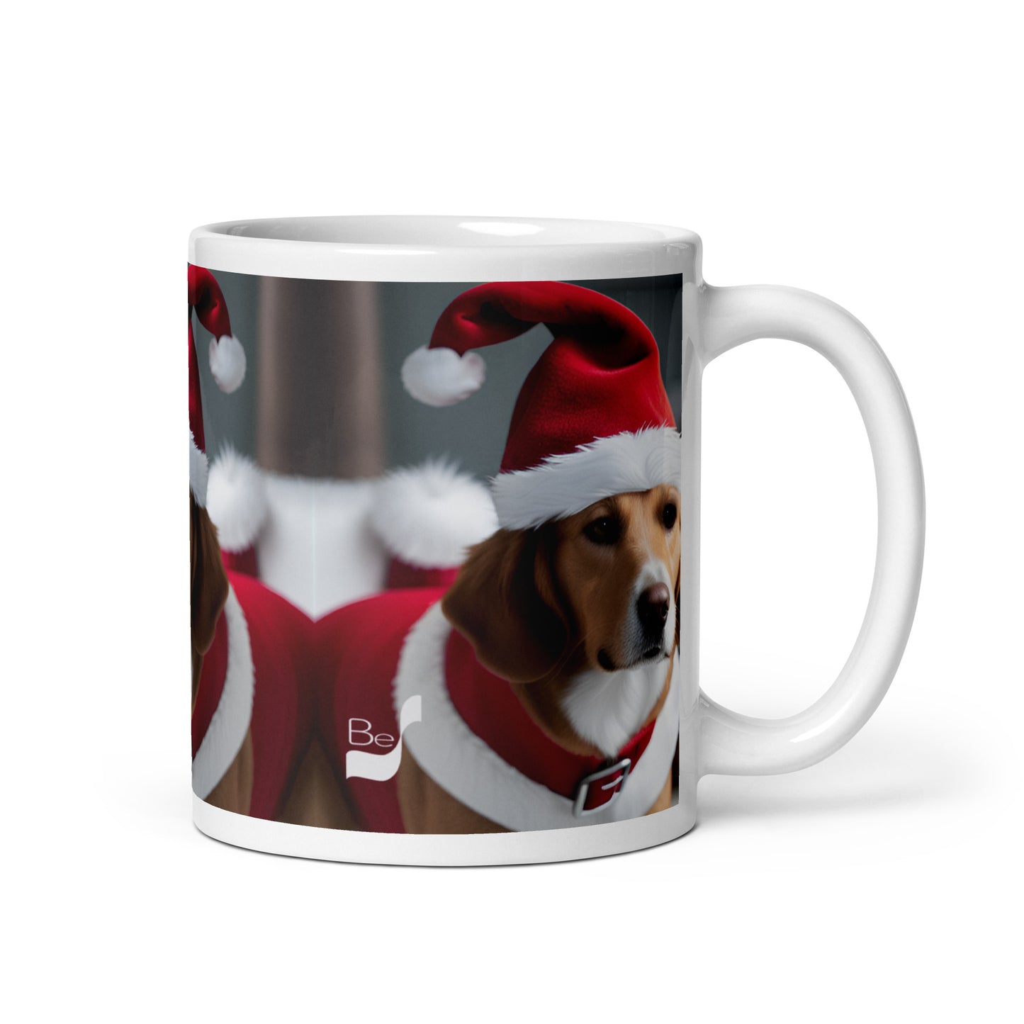 Ho-Ho-Hound BeSculpt Artwork Mug