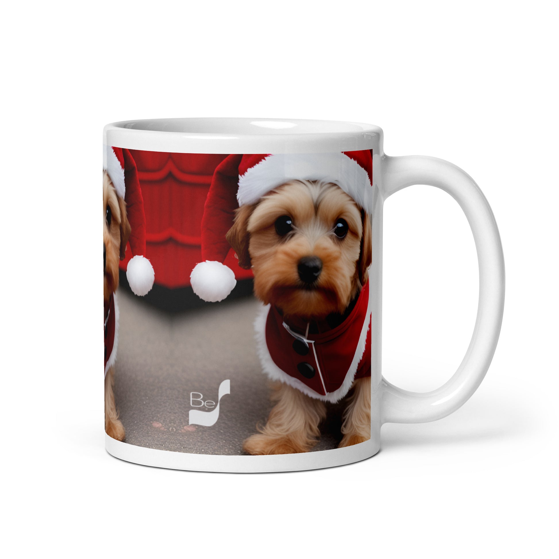 Santa Paws BeSculpt Artwork Mug