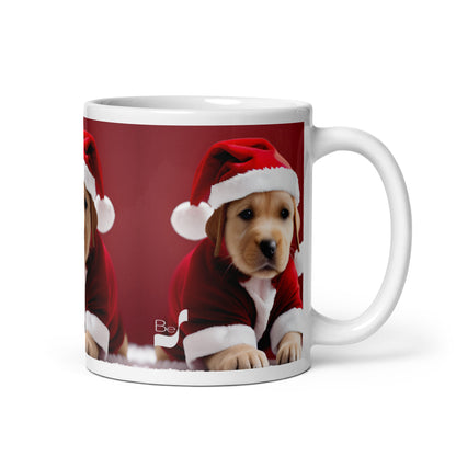 Snowy Pup BeSculpt Artwork Mug