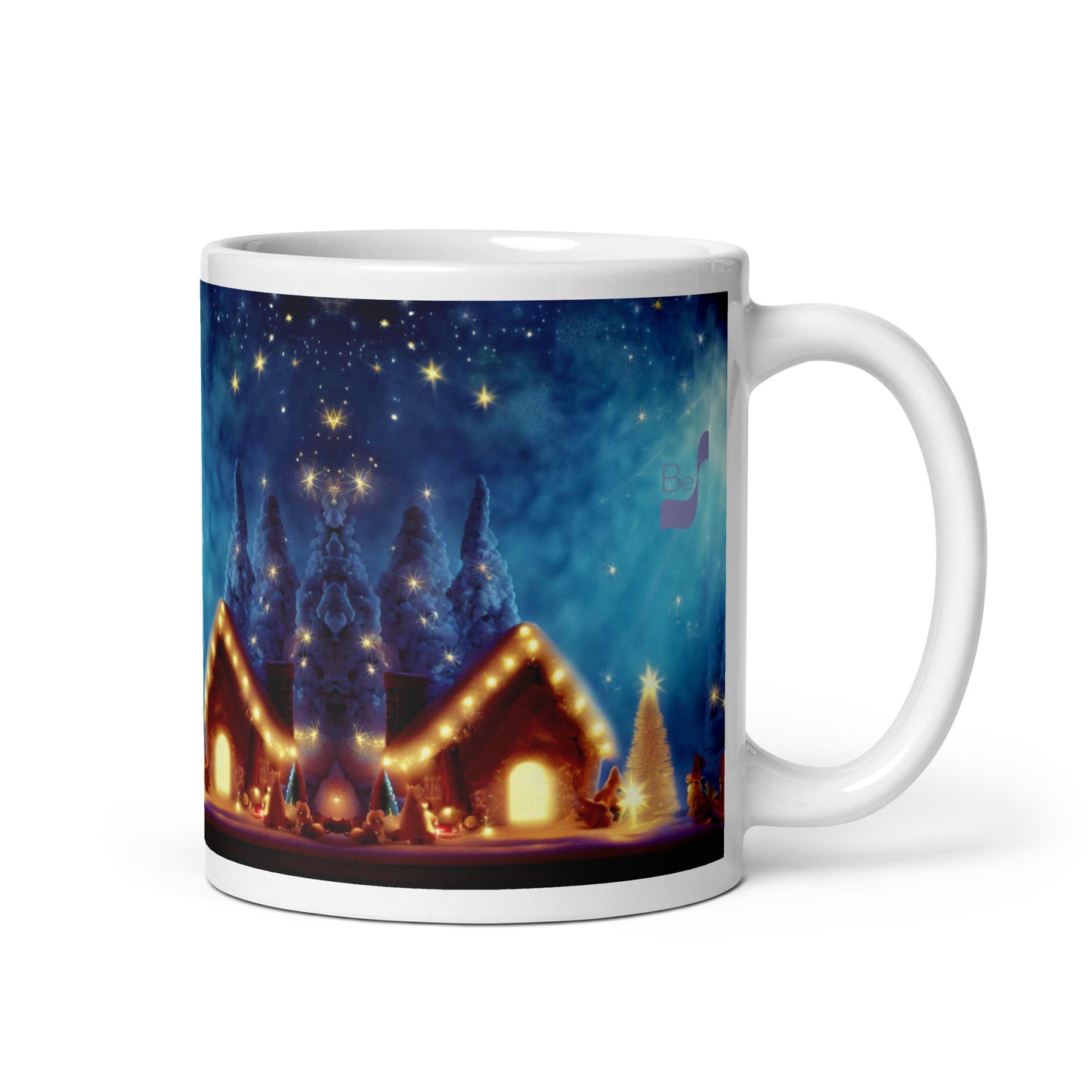 Snowy Cheer BeSculpt Artwork Mug