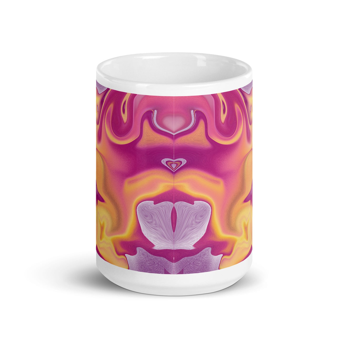 Purple Puddle BeSculpt Kaleidoscope Mug 2