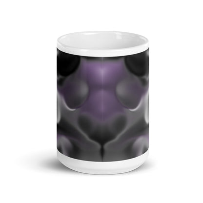 Moon Specks BeSculpt Abstract Art Kaleidoscope Mug Image No 1