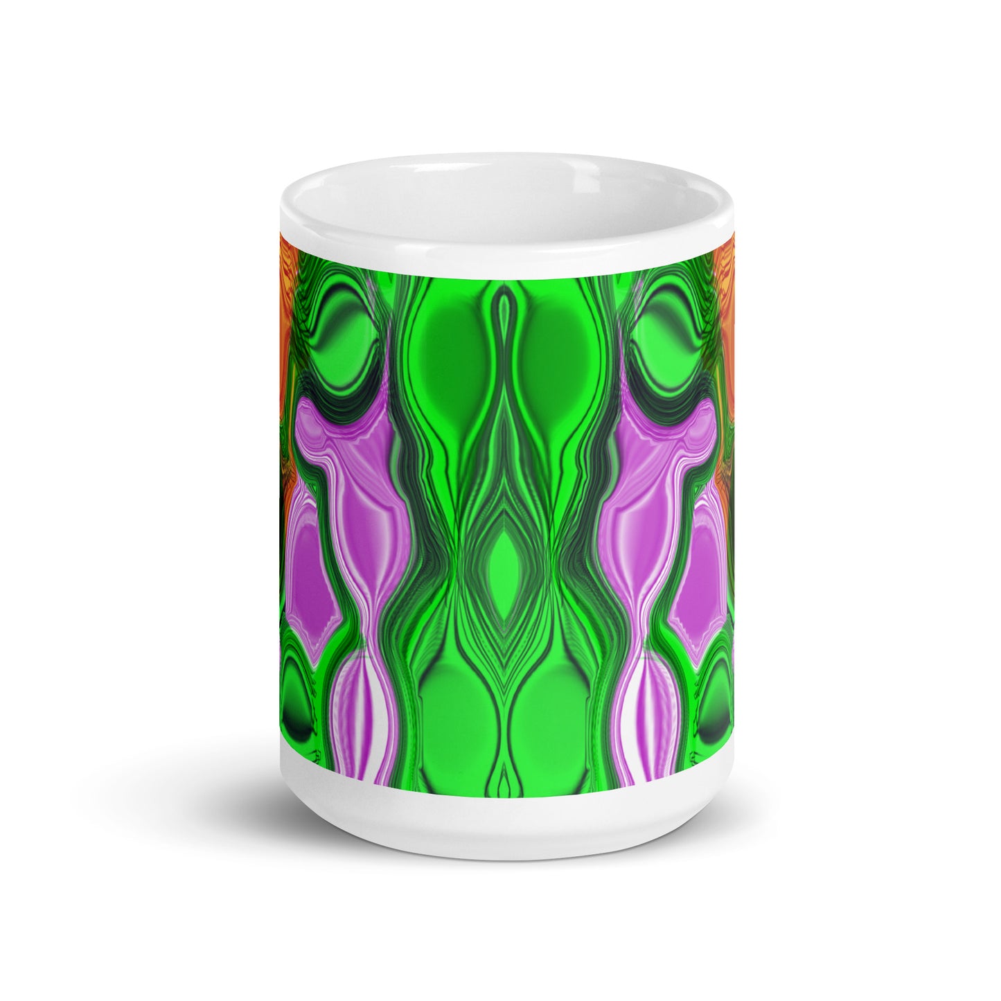 Silky BeSculpt Abstract Art Kaleidoscope Mug Image No 3