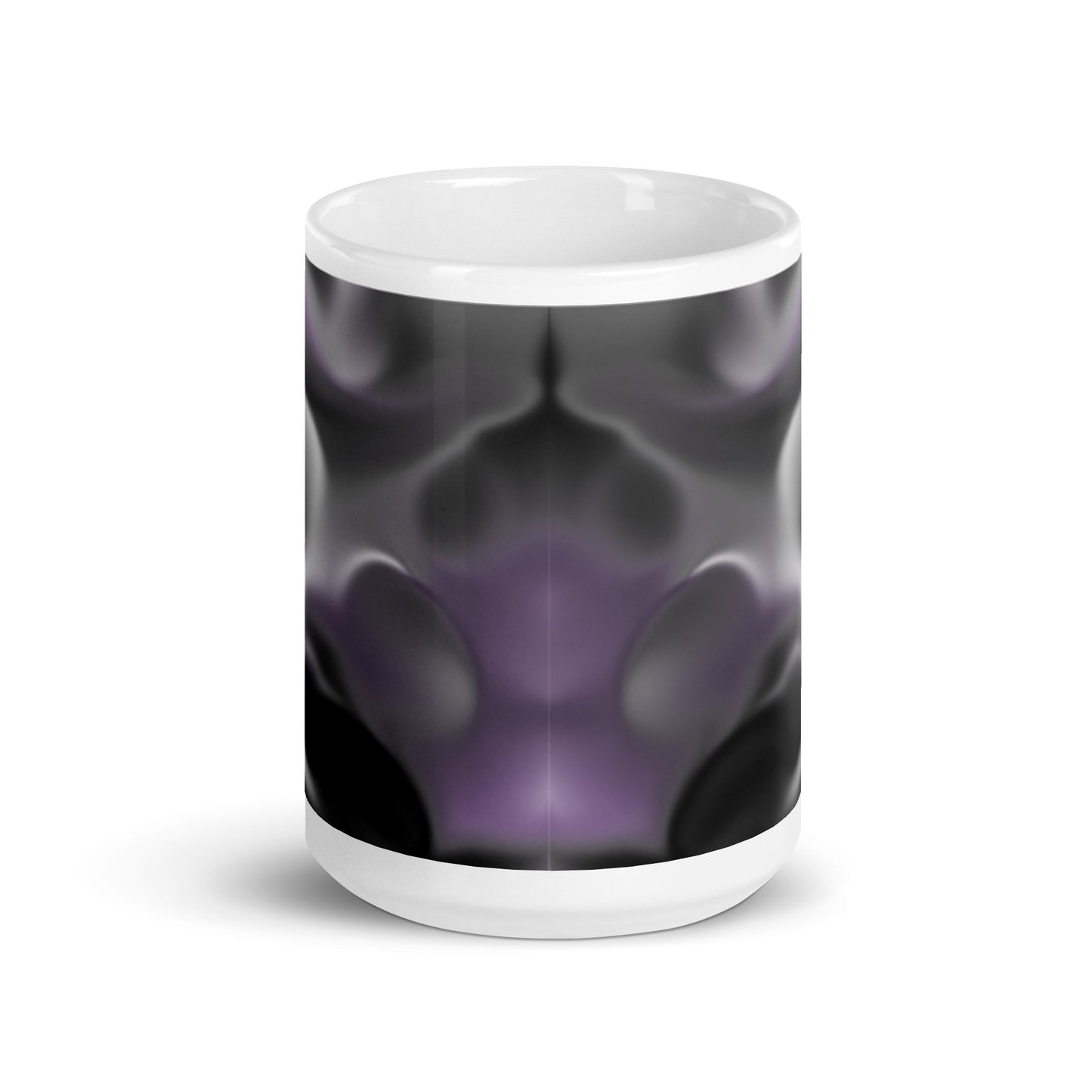 Moon Specks BeSculpt Abstract Art Kaleidoscope Mug Image No 3