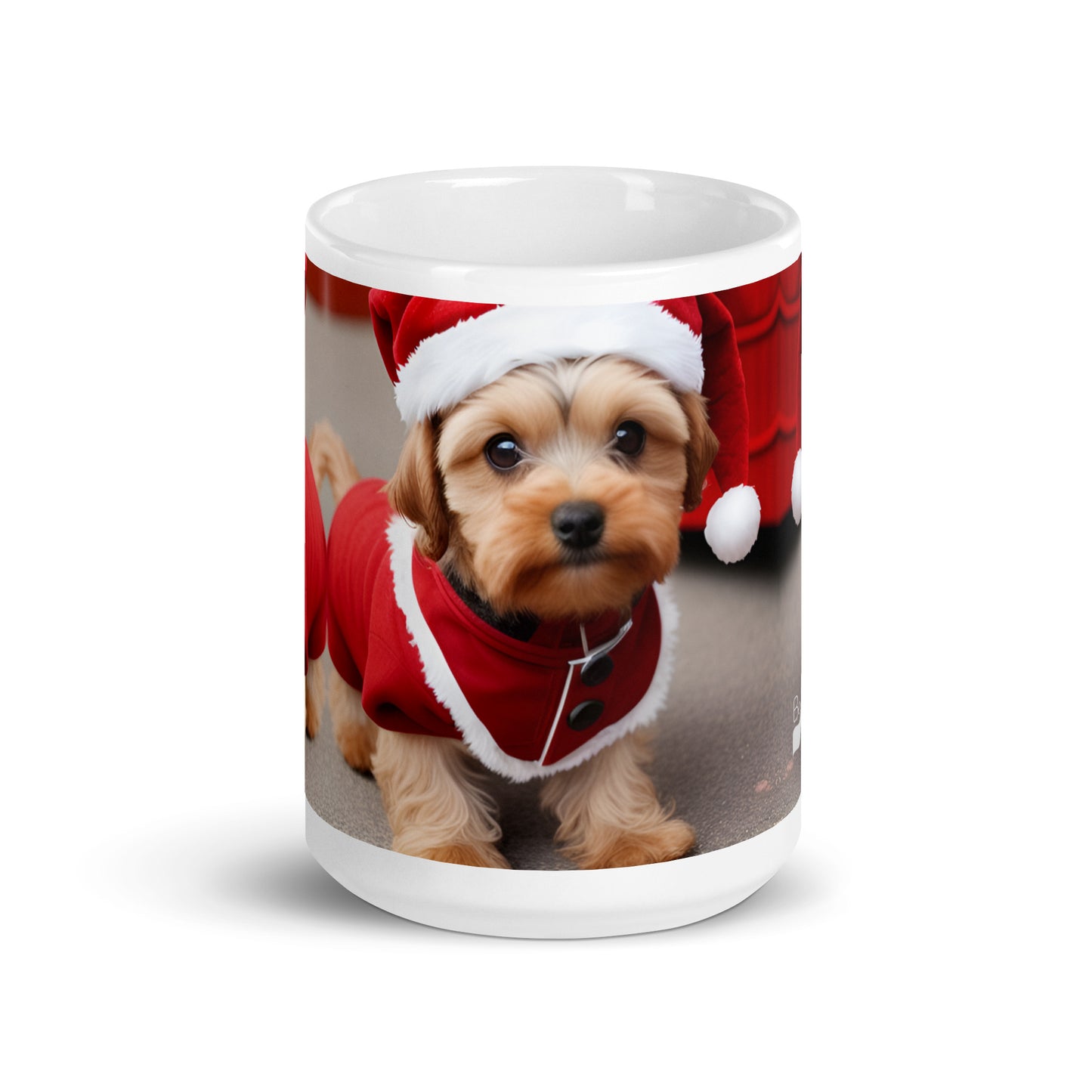 Santa Paws BeSculpt Artwork Mug