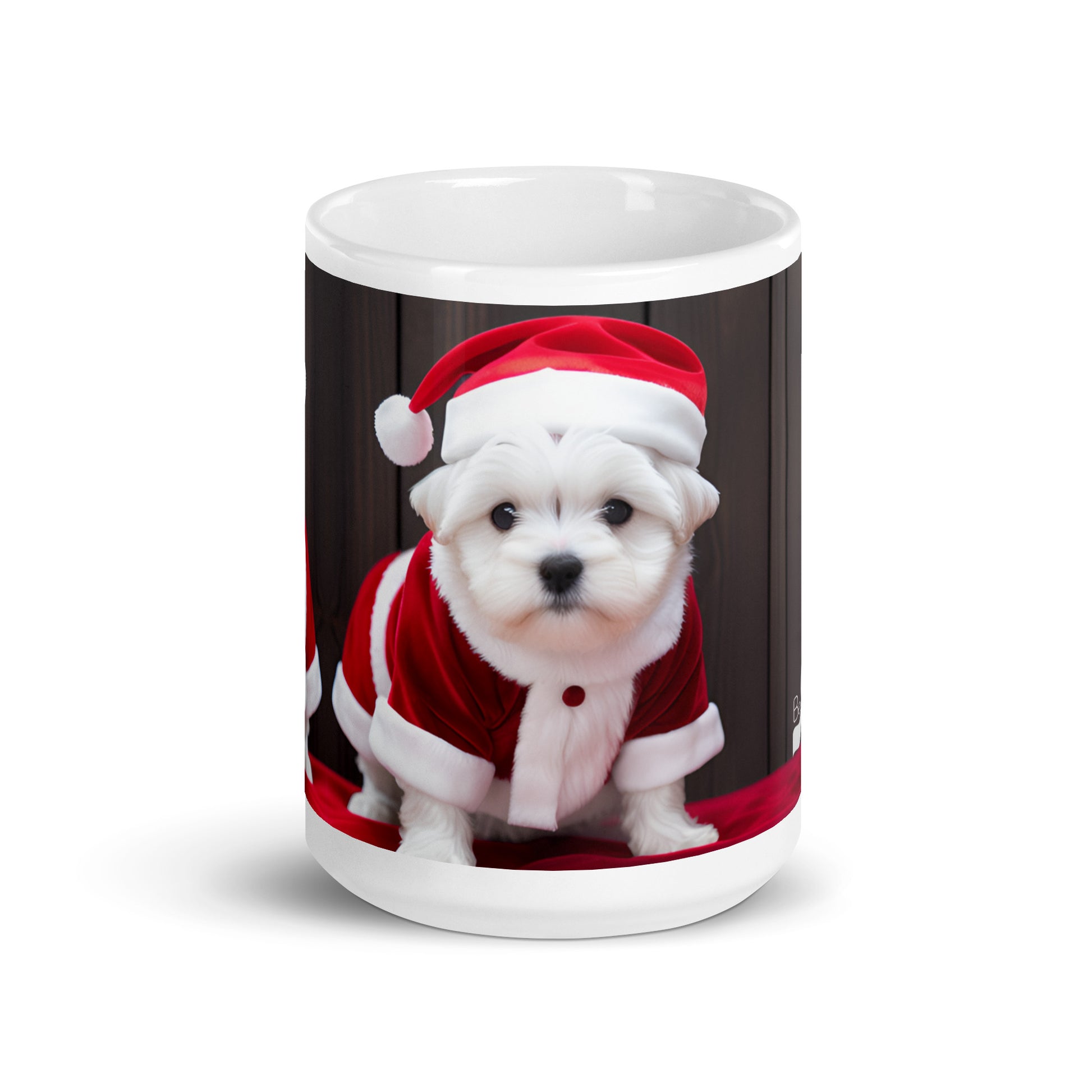 Puppy Claus BeSculpt Artwork Mug