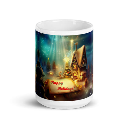 Happy Holidays BeSculpt Artwork Mug