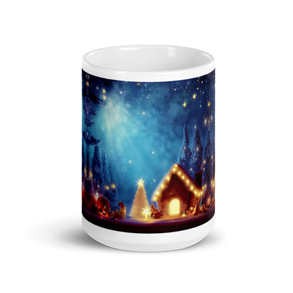 Snowy Cheer BeSculpt Artwork Mug