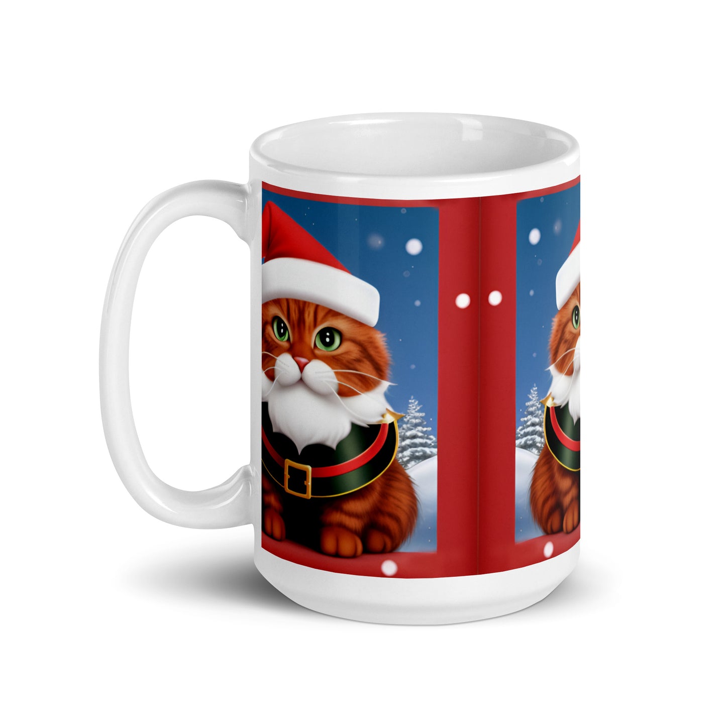 Meowry Claus BeSculpt Mug