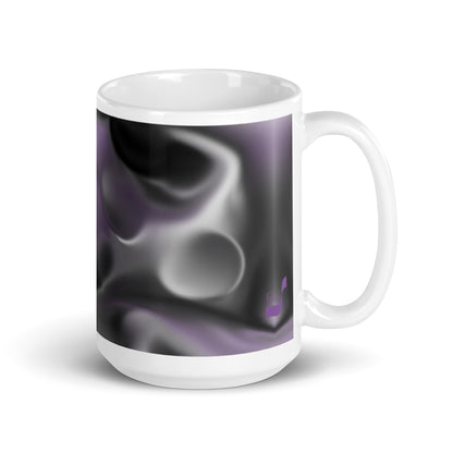 Moon Specks BeSculpt Abstract Art Kaleidoscope Mug Image No 1