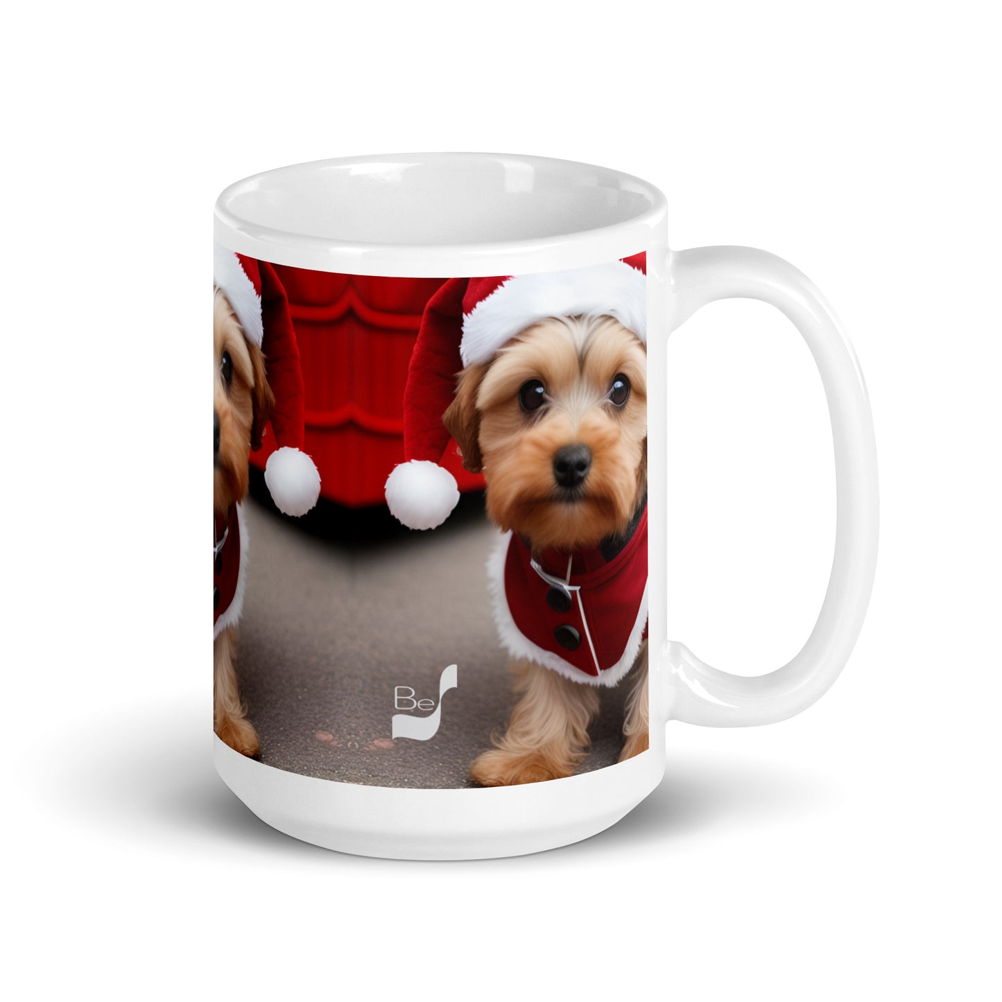 Santa Paws BeSculpt Artwork Mug