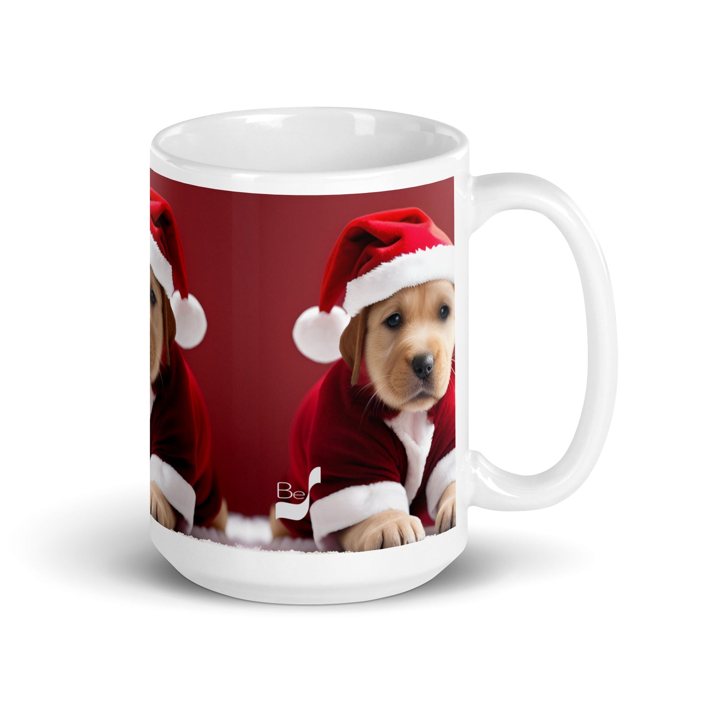 Snowy Pup BeSculpt Artwork Mug