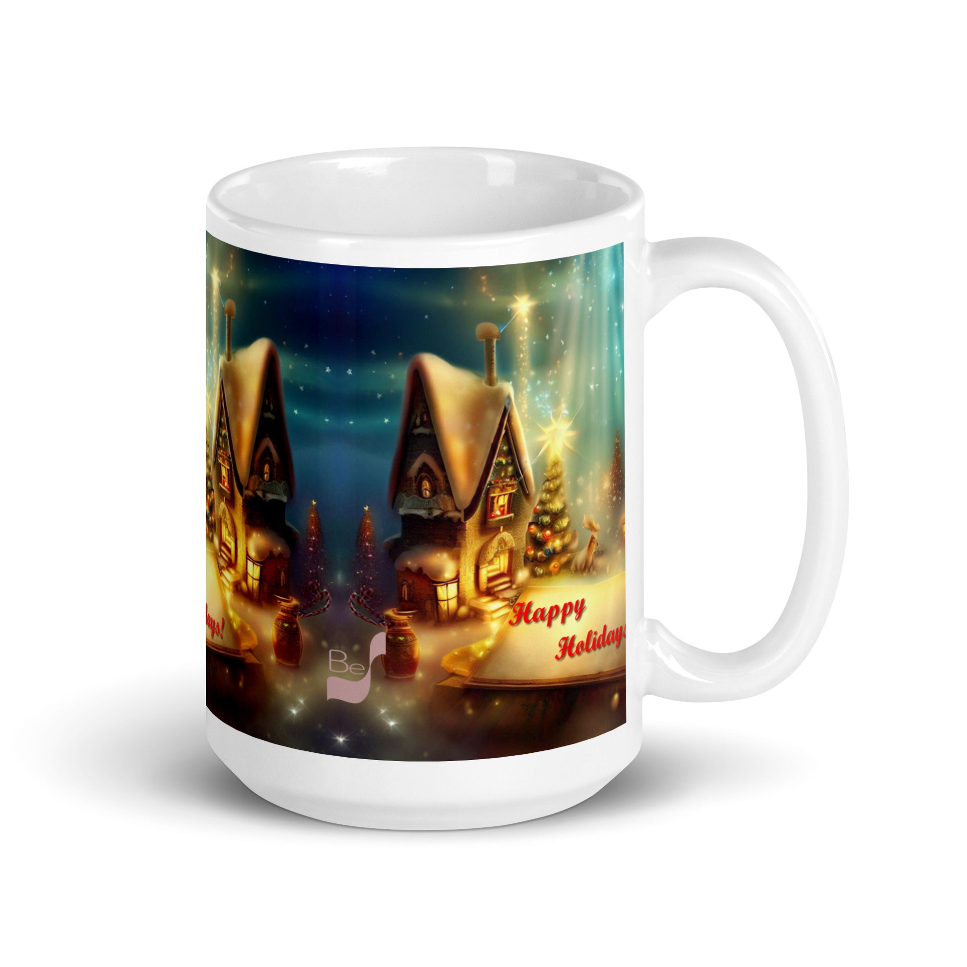 Happy Holidays BeSculpt Artwork Mug